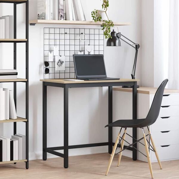 vidaXL table Ch&ecirc;ne Sonoma 100 x 50 x 76,5 cm