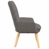 vidaXL fauteuil Gris clair 63 x 67 x 94 cm Tissu Sherpa