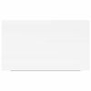 vidaXL &Eacute;tag&egrave;res murales flottantes 2 pcs blanc 40x23x3,8 cm MDF