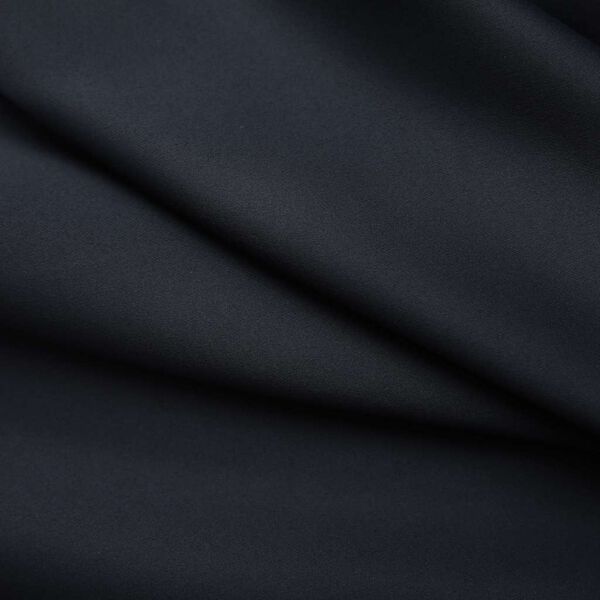 vidaXL Rideaux occultants avec crochets 2 pcs Noir 140x175 cm