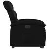 vidaXL Fauteuil inclinable électrique noir similicuir