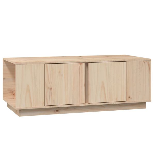 vidaXL Table basse 110x50x40 cm Bois massif de pin