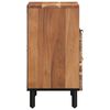 vidaXL Cabinet de chevet Marron 50 x 33 x 62 cm Bois d'acacia massif