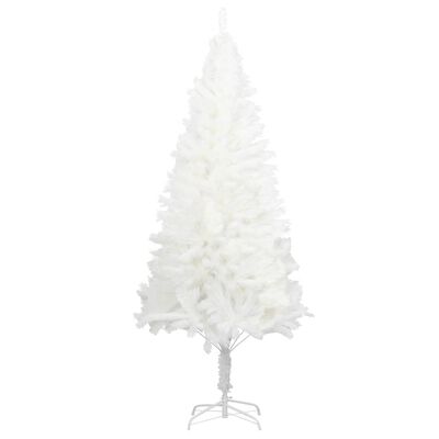 vidaXL Arbre de Noël artificiel aiguilles réalistes blanc 240 cm