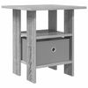 vidaXL Table de chevet Gris Sonoma 41 x 40 x 45 cm Bois d'ing&eacute;nierie