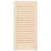 vidaXL Porte d'armoire &agrave; persiennes 61,5x29,5 cm bois de pin massif