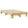 vidaXL Cadre de lit sans matelas 120x200 cm bois massif de ch&ecirc;ne