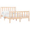 vidaXL Cadre de lit sans matelas 140x190 cm bois de pin massif