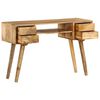 vidaXL Bureau Bois de manguier massif 115 x 47 x 76 cm