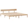 vidaXL Cadre de lit sans matelas 200x200 cm bois massif de pin