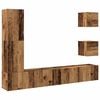 vidaXL Ensemble de meuble TV mural 5 pcs vieux bois bois d'ingénierie