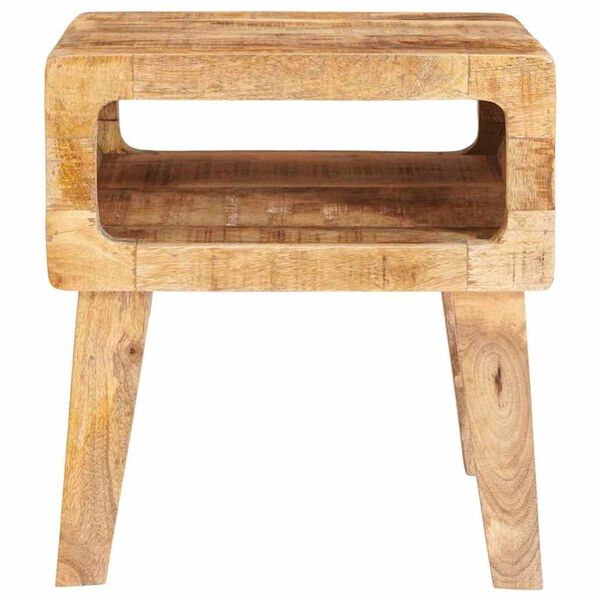 vidaXL Table d'appoint Marron 40 x 32 x 46 cm Bois de mangue massif