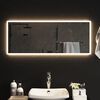 vidaXL Miroir de salle de bain à LED 40x100 cm