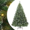 vidaXL Sapin de No&euml;l artificiel avec 300 LED Vert 210 cm PE et PVC