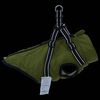 vidaXL Manteau pour chien Vert arm&eacute;e L36 Fleece et Polyester