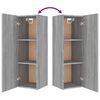 vidaXL Ensemble de meubles TV 8 pcs Sonoma gris Bois d'ing&eacute;nierie