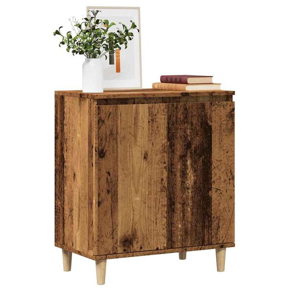 vidaXL Buffet vieux bois 60x35x70 cm bois d'ing&eacute;nierie