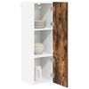 vidaXL Armoire suspendue Ch&ecirc;ne fum&eacute; 30 x 31 x 100 cm Bois d'ing&eacute;nierie