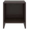 vidaXL Tables de chevet 2 pcs Marron fonc&eacute; 35x30x40 cm Bois de pin