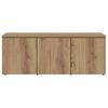 vidaXL Meuble TV ch&ecirc;ne artisanal 80x34x30 cm bois d'ing&eacute;nierie