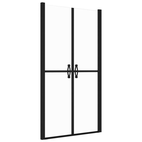 vidaXL Porte de douche ESG transparent (93-96)x190 cm