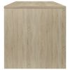 vidaXL Table basse Ch&ecirc;ne sonoma 100x40x40 cm Bois d'ing&eacute;nierie