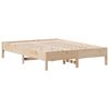 vidaXL Cadre de lit sans matelas 160x200 cm bois massif de pin