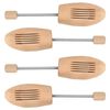 vidaXL Embauchoirs 2 paires EU 43-46 bois massif lotus