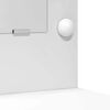 vidaXL Table de Toilette avec tiroir 2 pcs Blanc Bois d'ing&eacute;nierie