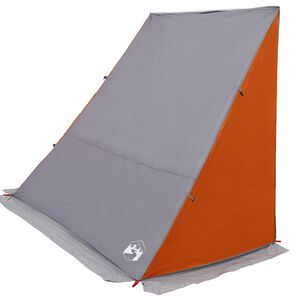 vidaXL Tente de hayon Gris et orange 180/190 x 150 x 230 cm taffetas