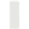 vidaXL Buffet avec tiroirs blanc 100,5x35x98,5 cm bois d'ingénierie