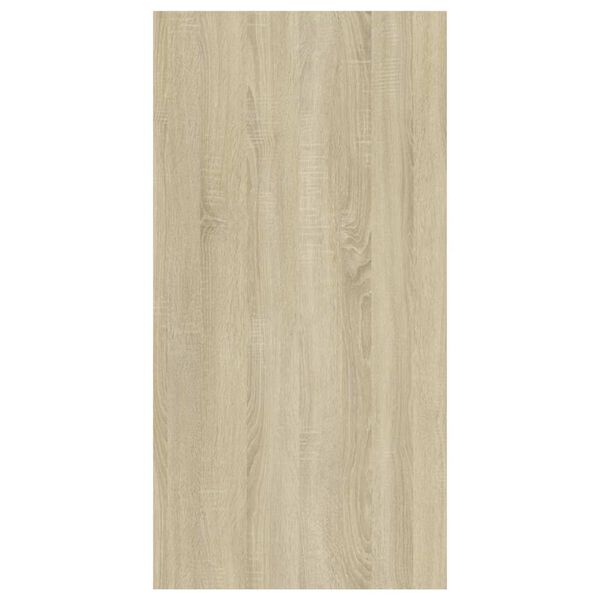 vidaXL Meubles TV 2 pcs Chêne sonoma 30,5x30x60 cm Bois d’ingénierie