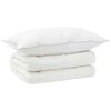 vidaXL Ensemble de couette et d'oreiller 2 pc 135x200 cm 4 saisons