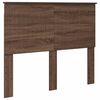 vidaXL Cadre de lit Ch&ecirc;ne brun 120 x 190 cm Bois de pin massif