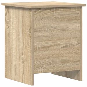 vidaXL Coffre de rangement avec stockage Ch&ecirc;ne Sonoma 40 x 40 x 50 cm