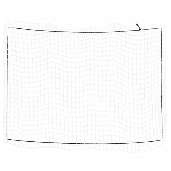 vidaXL Filet pour remorque avec corde &eacute;lastique blanc 4x3 m PP