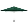 vidaXL Parasol de jardin Vert 248 x 248 x 148 cm Polyester et Acier