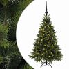 vidaXL Sapin de No&euml;l artificiel avec boules 120 cm 150 LED Blanc chaud