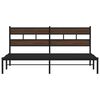 vidaXL Cadre de lit sans matelas avec t&ecirc;te de lit 190x200 cm