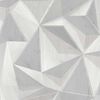 DUTCH WALLCOVERINGS Papier peint Onyx Gris clair