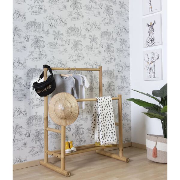 CHILDHOME Couverture pour b&eacute;b&eacute; 100x80 cm Jersey L&eacute;opard