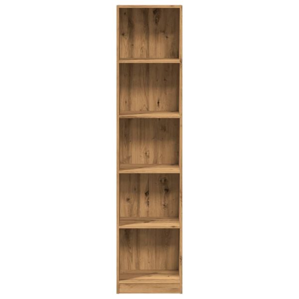 vidaXL Biblioth&egrave;que Ch&ecirc;ne Artisian 40x24x176 cm Bois d'ing&eacute;nierie