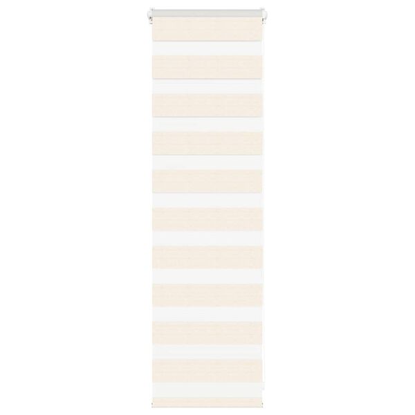 vidaXL Store z&egrave;bre beige marbr&eacute; largeur du tissu 45,9 cm polyester