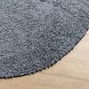 vidaXL Tapis shaggy PAMPLONA poils longs moderne bleu &Oslash; 200 cm