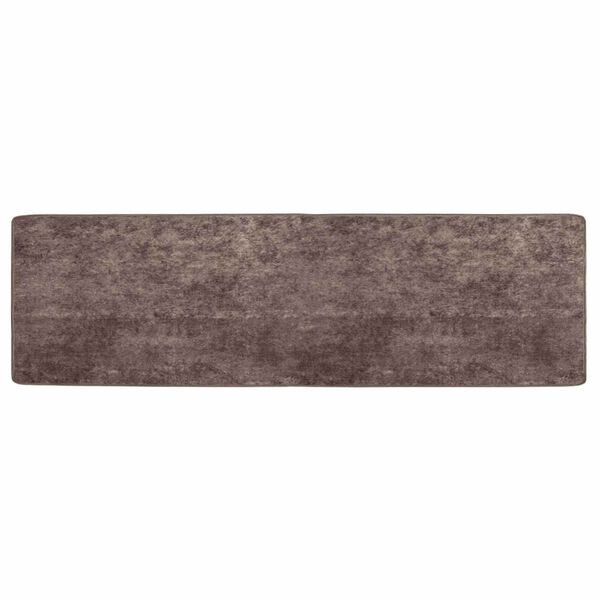 vidaXL Coureur de Tapis MARSA Gris 150 x 50 cm Polyester et PVC