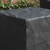 vidaXL Housse pour meubles Uni Noir 82 x 82 x 65 cm Tissu Oxford 210D