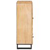 vidaXL Haut Armoire Marron 40 x 33 x 110 cm Bois de mangue massif