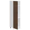 vidaXL Armoire de cuisine Porto chêne marron bois d'ingénierie