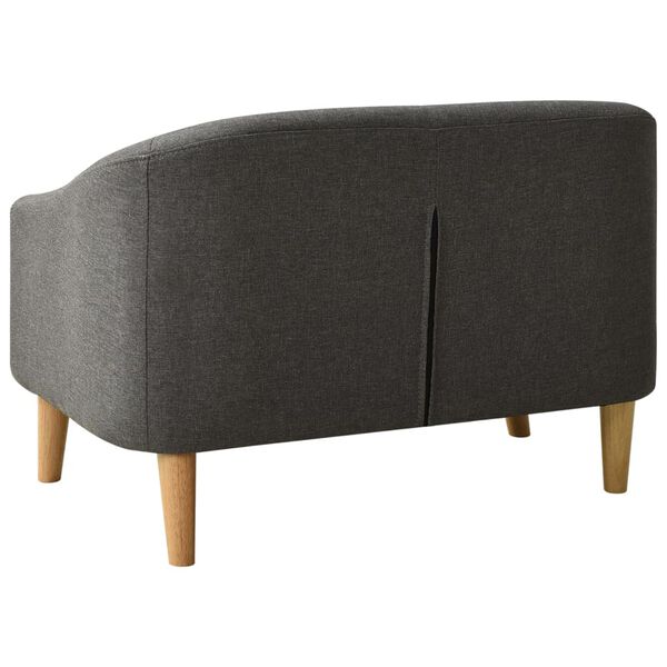 vidaXL Canap&eacute; pour enfants Gris Tissu