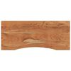 vidaXL Dessus de bureau 120x50x2,5 cm rectangulaire bois massif acacia